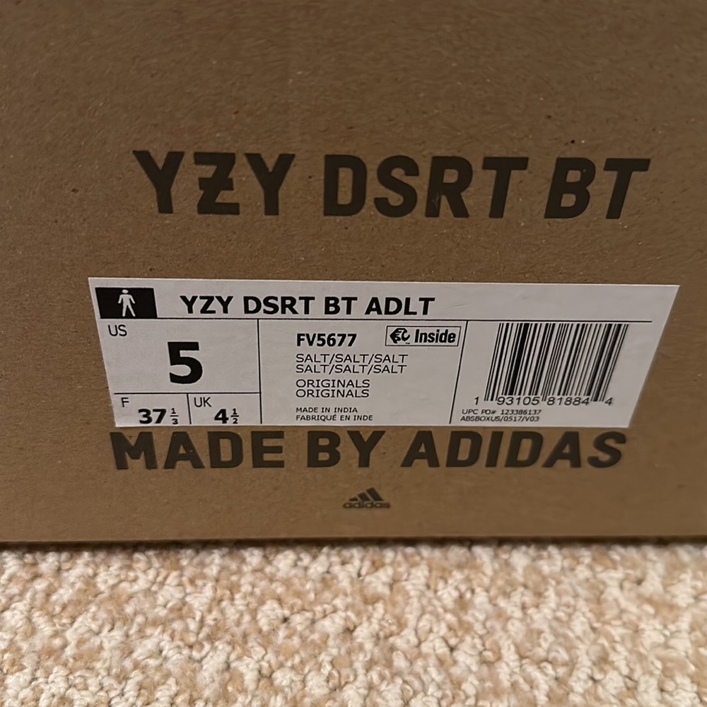 Yeezy desert boot salt - Picture 5 of 7